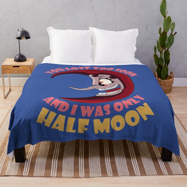 Item preview, Moon boss cuphead with slogan designed and sold by Catharthic.