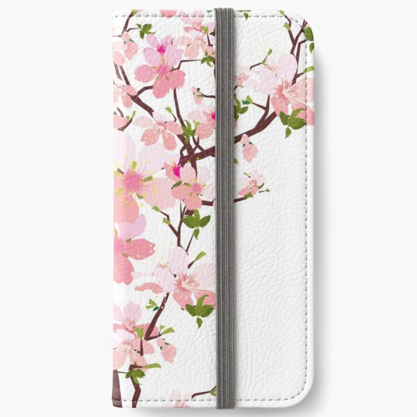 cherry blossom pink tree (Sakura cherry blossom tree) iPhone Wallet for  Sale by SherriMans