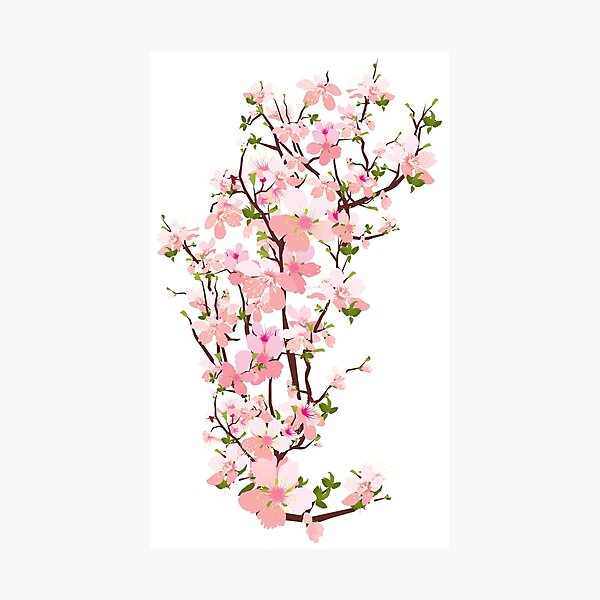 Item preview, CHERRY BLOSSSOM BRANCH designed and sold by SherriMans.