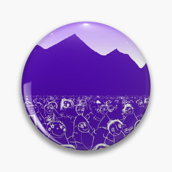 Item preview, Kids Art Crowd Purple designed and sold by Quooki.