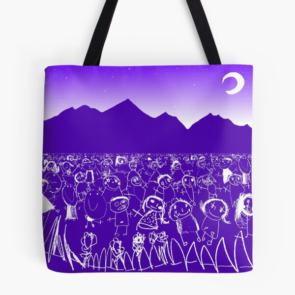 Item preview, Kids Art Crowd Purple designed and sold by Quooki.