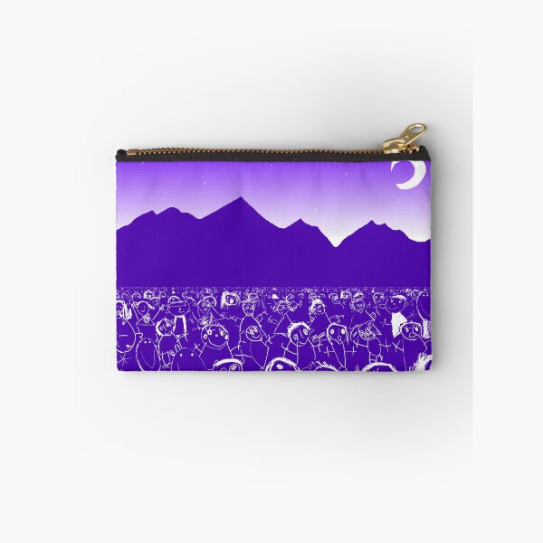 Item preview, Kids Art Crowd Purple designed and sold by Quooki.