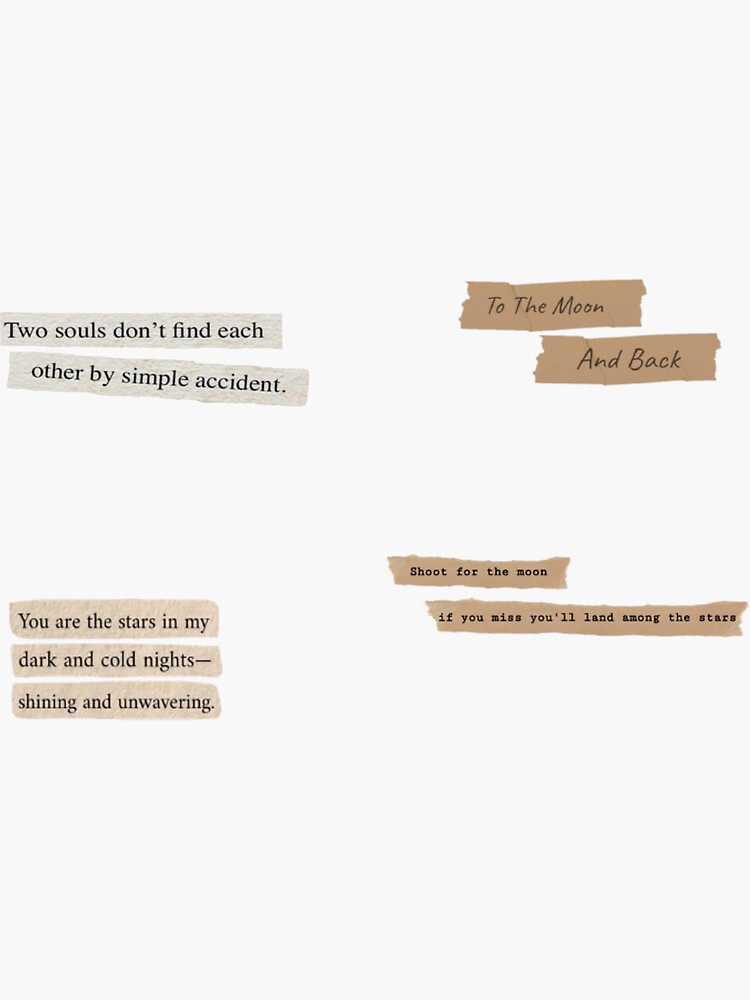 "Vintage Quotes Sticker Pack" Sticker for Sale by gurleenc14 Redbubble