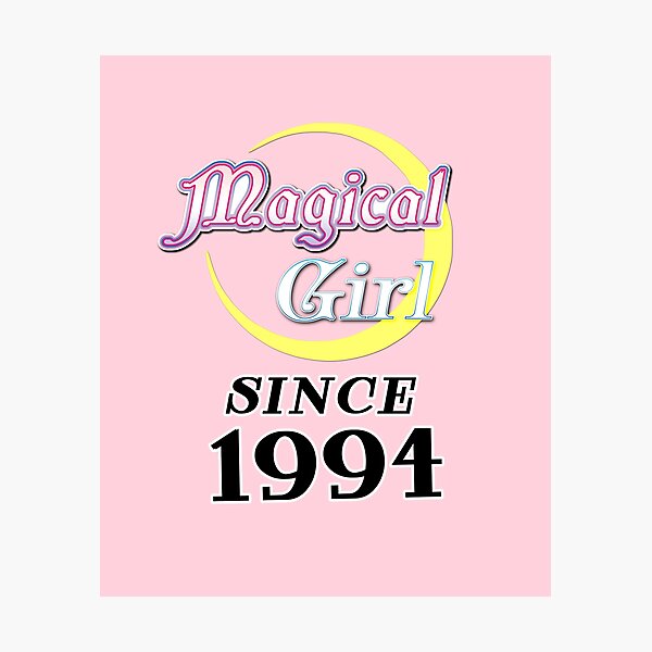 Artikelvorschau, Magical Girl Since  1994  - Cute Anime Manga Sailor Moon Crystal Madoka Magica entworfen und verkauft von MemeDecor.