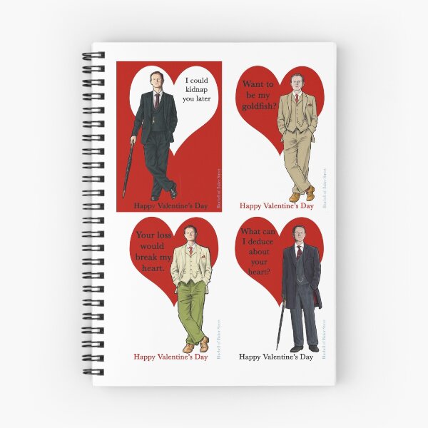 Item preview, Mycroft Holmes Valentines designed and sold by bluebell42.