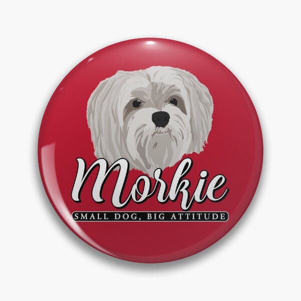 Item preview, Morkie - Small Dog, Big Attitude 1 - Red designed and sold by ZZDeZignZ.