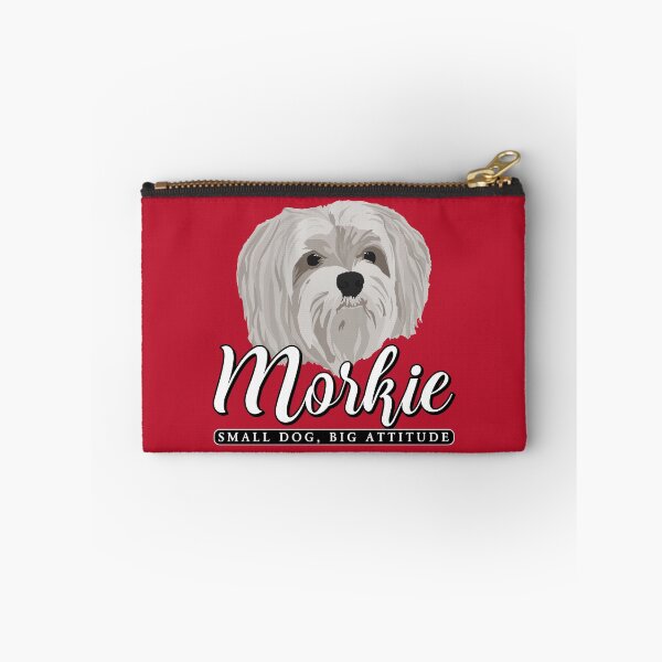 Item preview, Morkie - Small Dog, Big Attitude 1 - Red designed and sold by ZZDeZignZ.