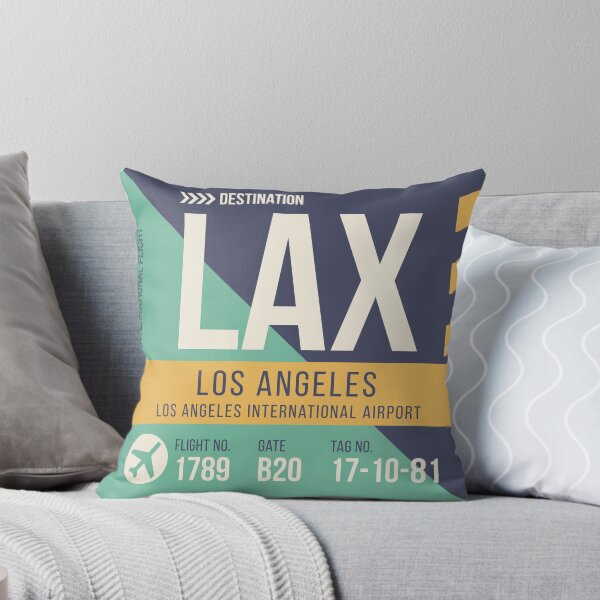 Item preview, Los Angeles International Airport Stylish Luggage Tag (LAX) designed and sold by SLAG-Creative.