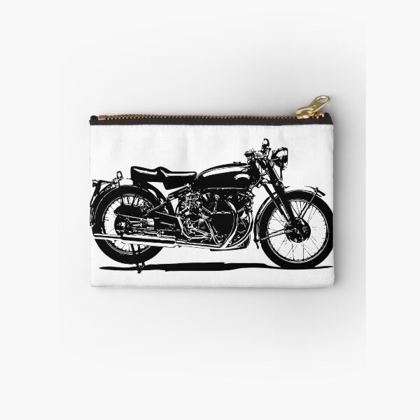 Item preview, British Vintage Classic Motorcycle 1949 Black Shadow Design designed and sold by RedOakDesigns.