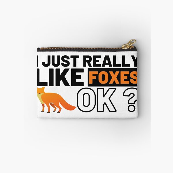 Item preview, I Just Really Like Foxes designed and sold by BahiaStyle.
