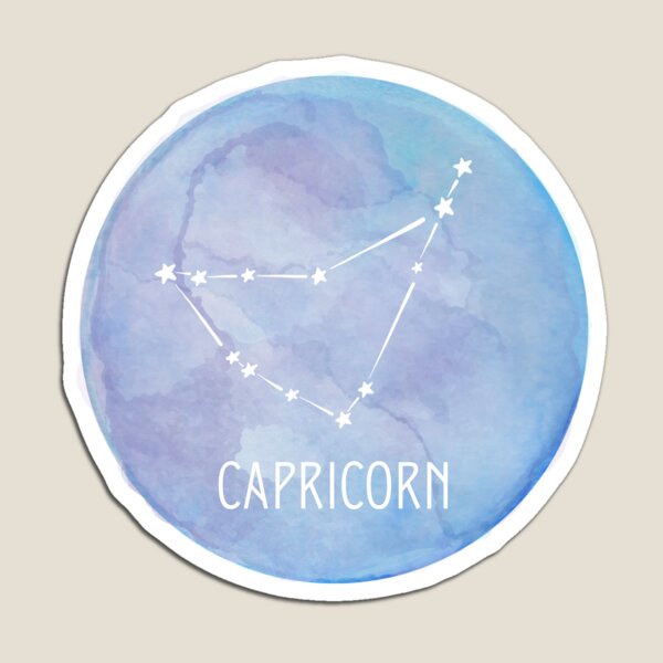 Item preview, Capricorn Watercolor Art designed and sold by leccesedesigns.