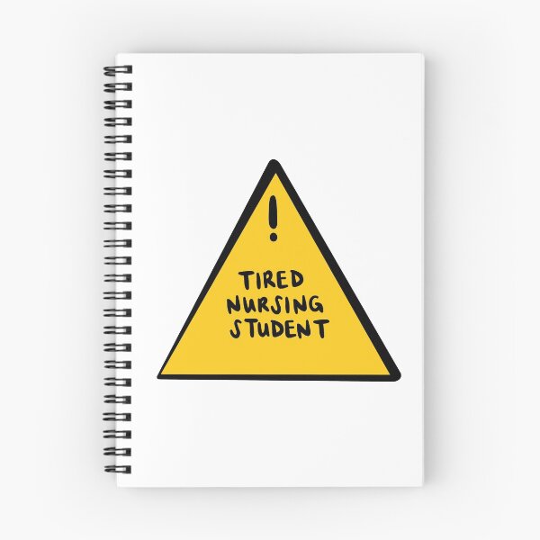 Item preview, Tired nursing student designed and sold by Doctor Michaela.