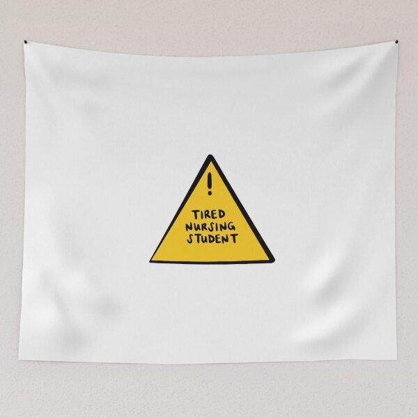 Item preview, Tired nursing student designed and sold by Doctor Michaela.