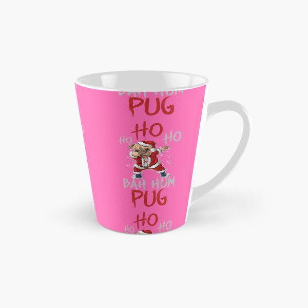 Item preview, Ho Ho Ho Bah Hum Pug Xmas Santa Hat designed and sold by BuynPose.