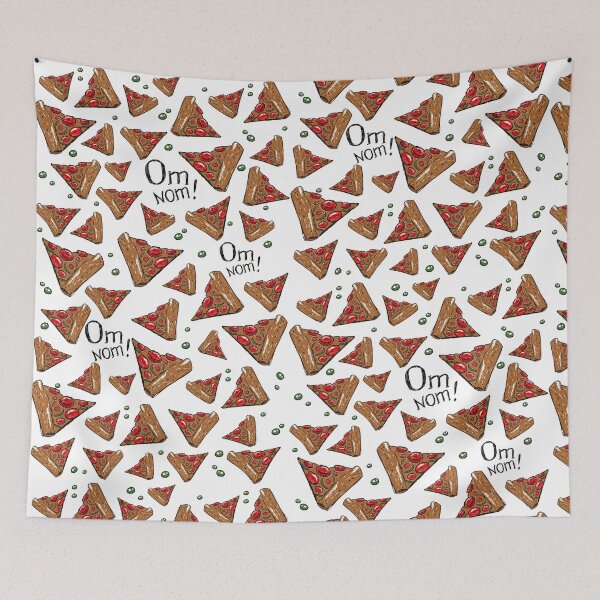 Item preview, Рizza pattern Om Nom designed and sold by Yana Lyubarskaya.