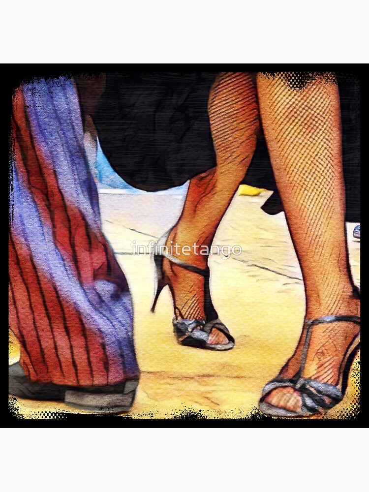 Buenos Aires Street Tango on Sandy Floor by infinitetango