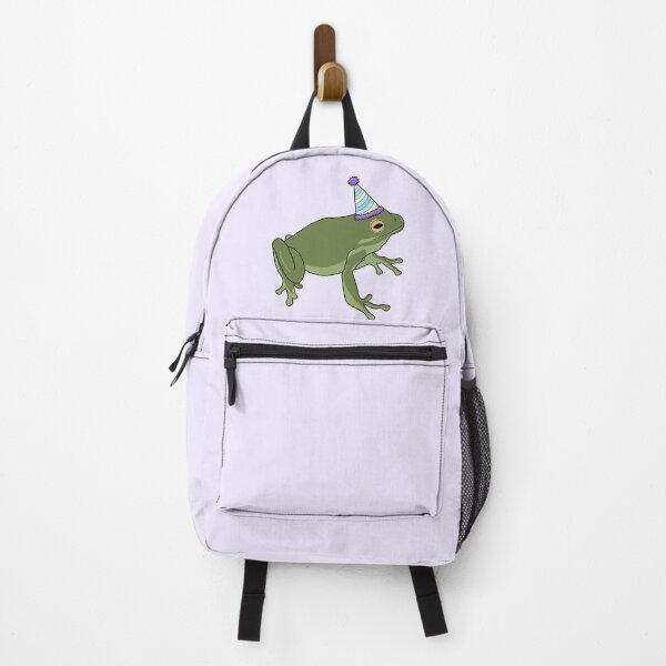 Item preview, Frog With Birthday Hat designed and sold by lojains.