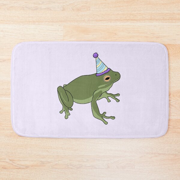 Item preview, Frog With Birthday Hat designed and sold by lojains.
