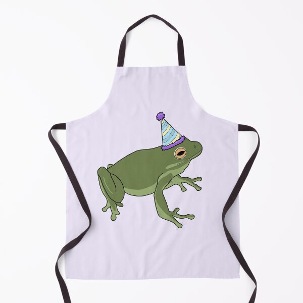 Item preview, Frog With Birthday Hat designed and sold by lojains.
