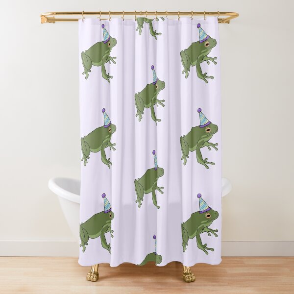 Frog With Cowboy Hat Shower Curtain for Sale by lojains
