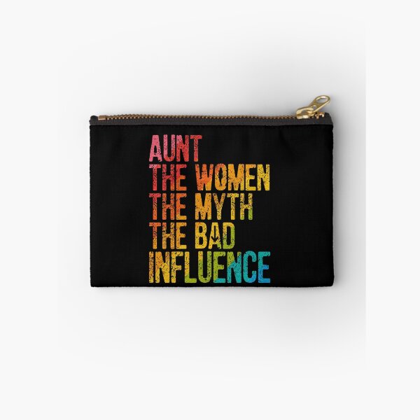 Item preview, Aunt The Woman The Myth The Bad Influence For beautiful auntie designed and sold by ZETTIF ⭐⭐⭐⭐⭐.