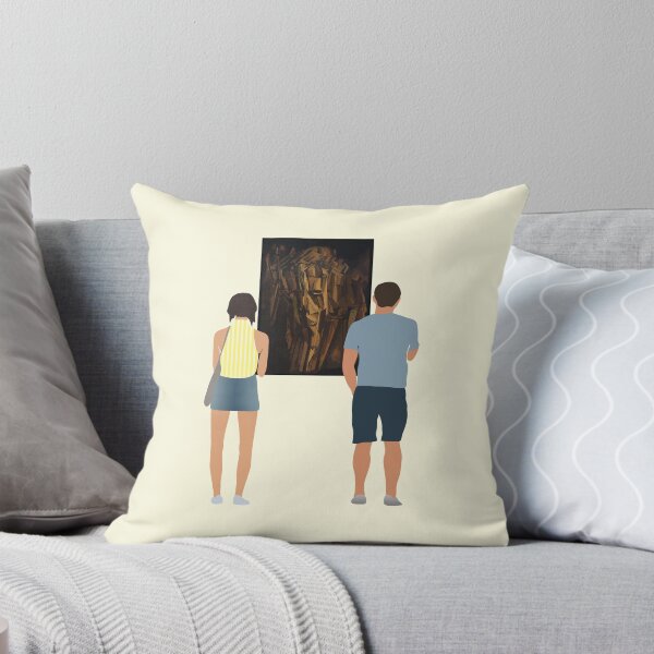 Item preview, Gente normal en un museo - Triste joven en un tren designed and sold by rhserra.