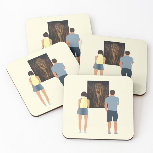 Item preview, Gente normal en un museo - Triste joven en un tren designed and sold by rhserra.
