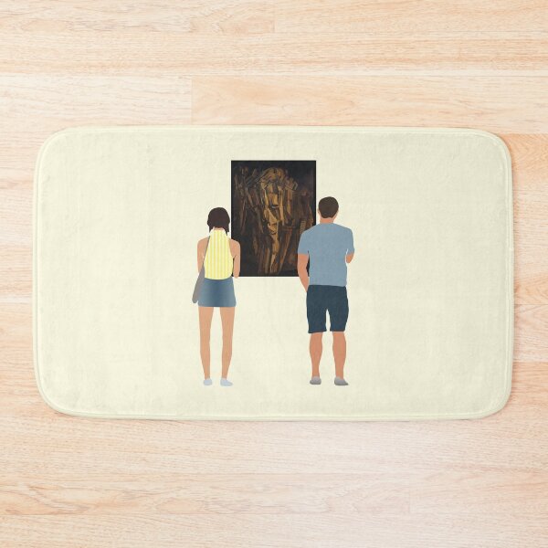 Item preview, Gente normal en un museo - Triste joven en un tren designed and sold by rhserra.