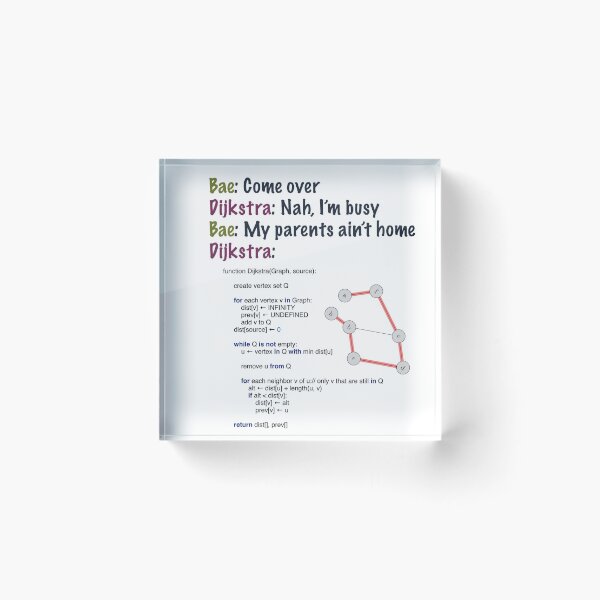Item preview, Dijkstra's Algorithm designed and sold by scienceluv.