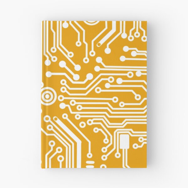 Item preview, Mustard yellow microchip hardware circuit design designed and sold by Giulia  Palazzo.
