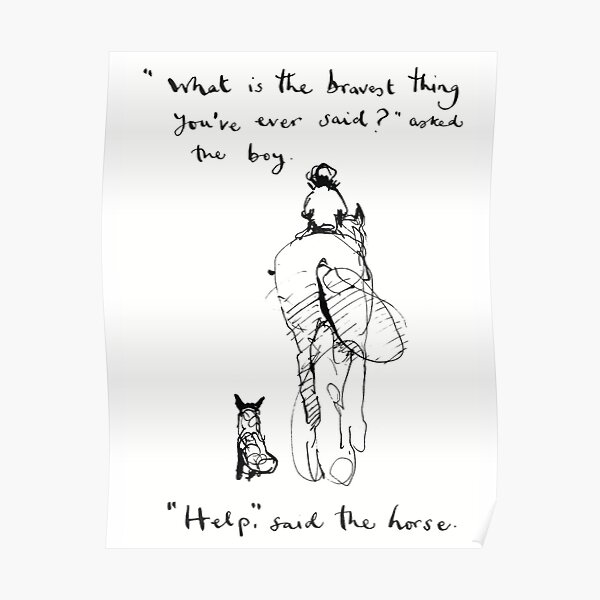 Charlie Mackesy - Brave Poster