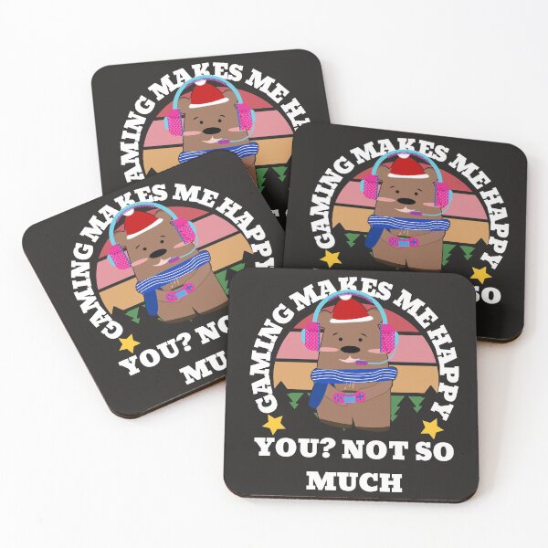Item preview, Gaming makes me happy you? not so much (white) designed and sold by UnboundFull.