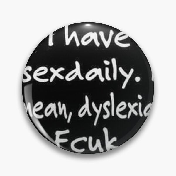 Item preview, Dyslexia fcuk designed and sold by Yesenia Ortiz.