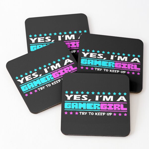 Item preview, Gamer girl funny quote, gaming girls gift idea designed and sold by AS-Shirts.