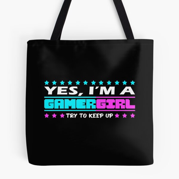 Item preview, Gamer girl funny quote, gaming girls gift idea designed and sold by AS-Shirts.
