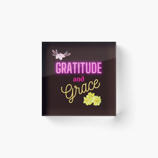 Item preview, Gratitude and Grace-Pink and Yellow  designed and sold by Trendi61.