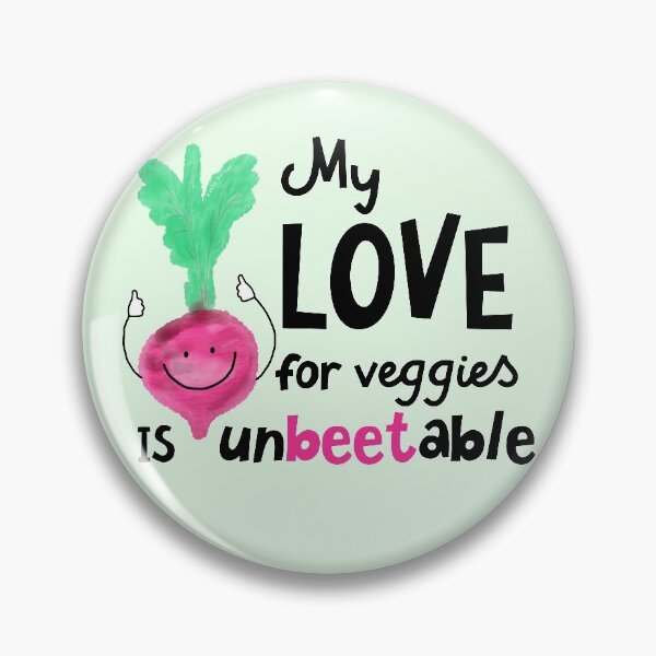 Item preview, My LOVE for veggies is unbeetable - Punny Garden designed and sold by PunnyGarden.