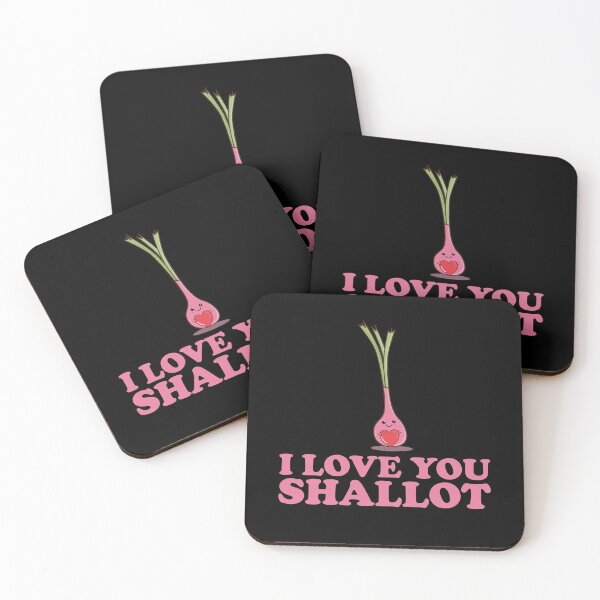 Item preview, I Love You Shallot - Cute Kawaii Valentine Pun designed and sold by Kawaiindoodle.