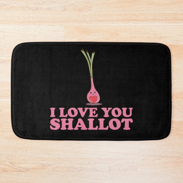 Item preview, I Love You Shallot - Cute Kawaii Valentine Pun designed and sold by Kawaiindoodle.