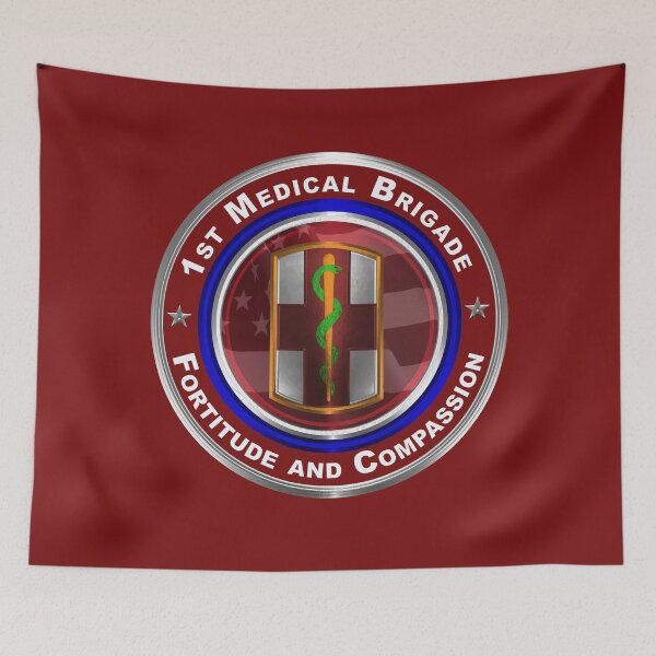 Item preview, 1st Medical Brigade “Fortitude and Compassion”  designed and sold by SoldierAlways.