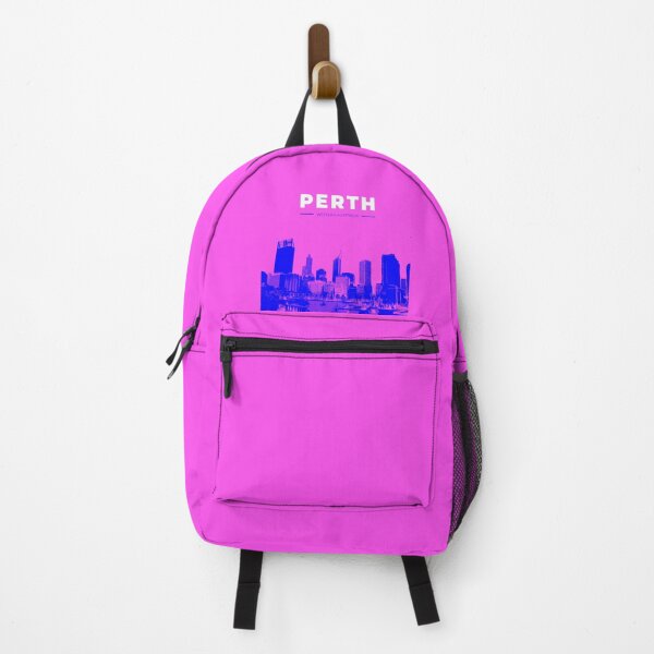 Item preview, Skyline, cityscape poster of Perth (pink) designed and sold by CMYKStudio.