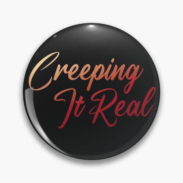 Item preview, Creeping It Real - Red Text Horror / Halloween inspired designed and sold by TheMajesticGoat.