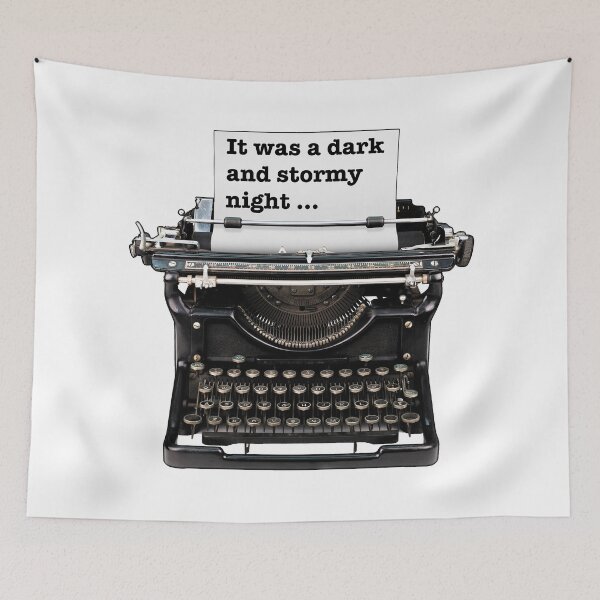 Item preview, Dark and stormy night, Gifts for book lovers designed and sold by Futurebeachbum.