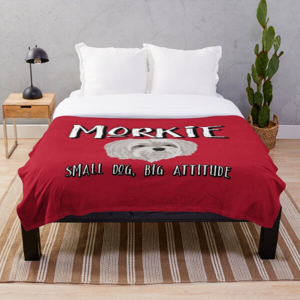 Item preview, Morkie - Small Dog, Big Attitude 2 - Red designed and sold by ZZDeZignZ.
