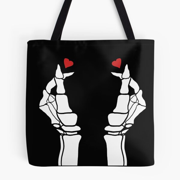 Item preview, Sarang/ Love (Two Hearts with Skeleton Hands) (Korean)  designed and sold by eagleka22.