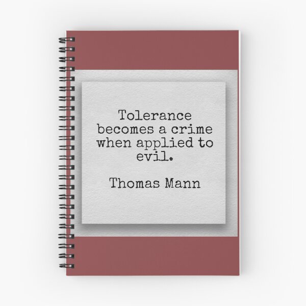 Artikelvorschau, Quote about tolerance by Thomas Mann entworfen und verkauft von Pelikancrazy.