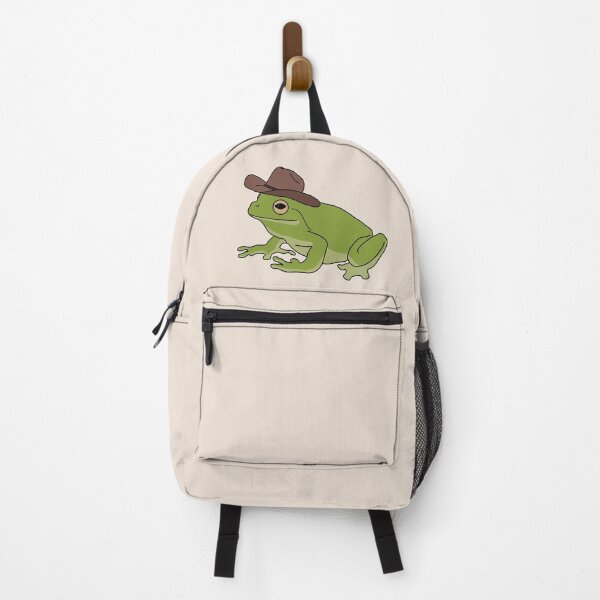 Item preview, Frog With Cowboy Hat designed and sold by lojains.