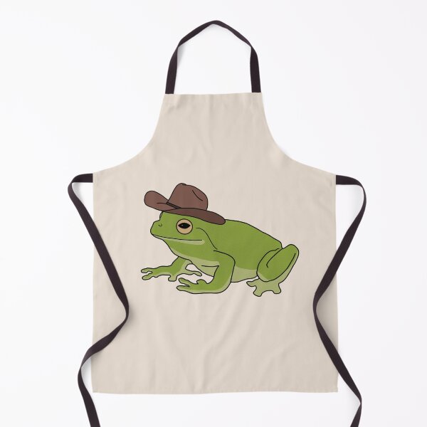 Item preview, Frog With Cowboy Hat designed and sold by lojains.