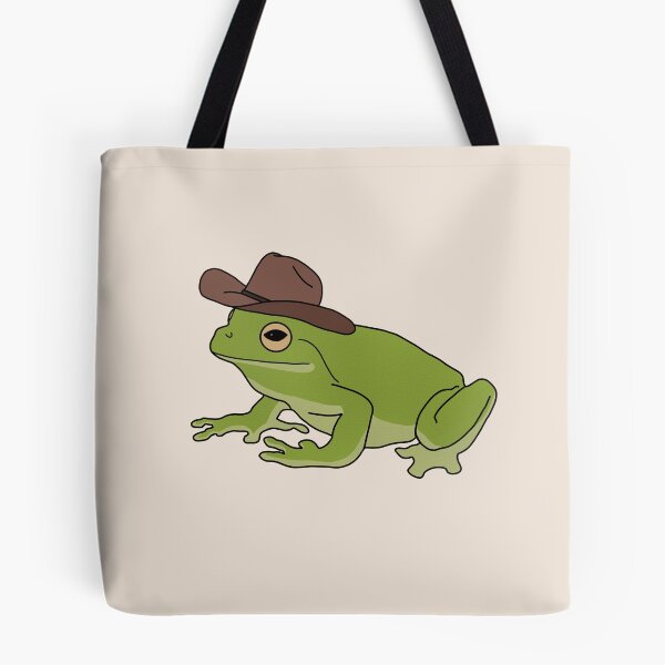 Item preview, Frog With Cowboy Hat designed and sold by lojains.