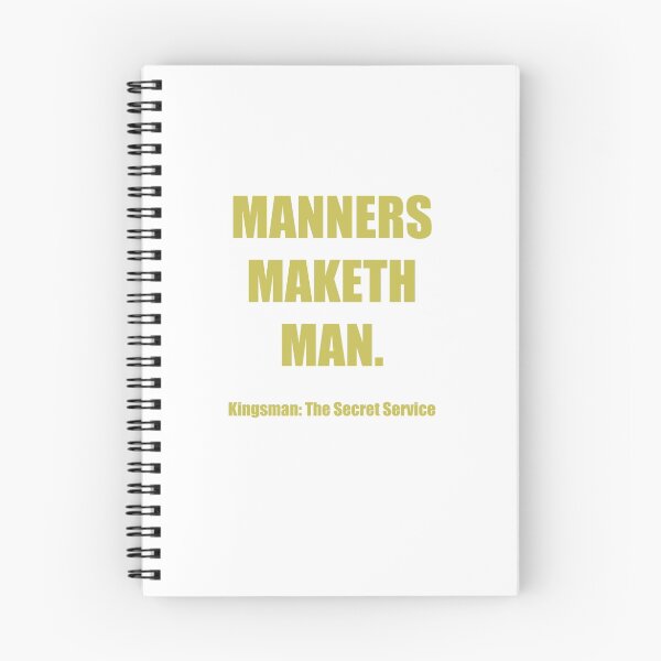 Item preview, Manners Maketh Man designed and sold by cammie55.